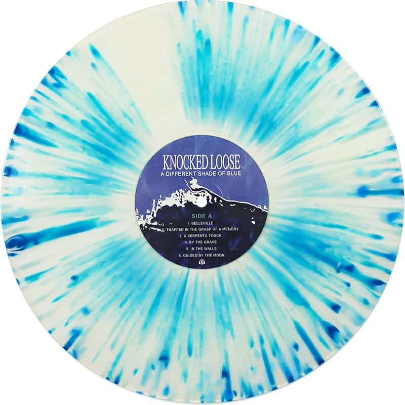 Knocked Loose A Different Shade Of Blue (Clear w/ Splatter) VINYL LP