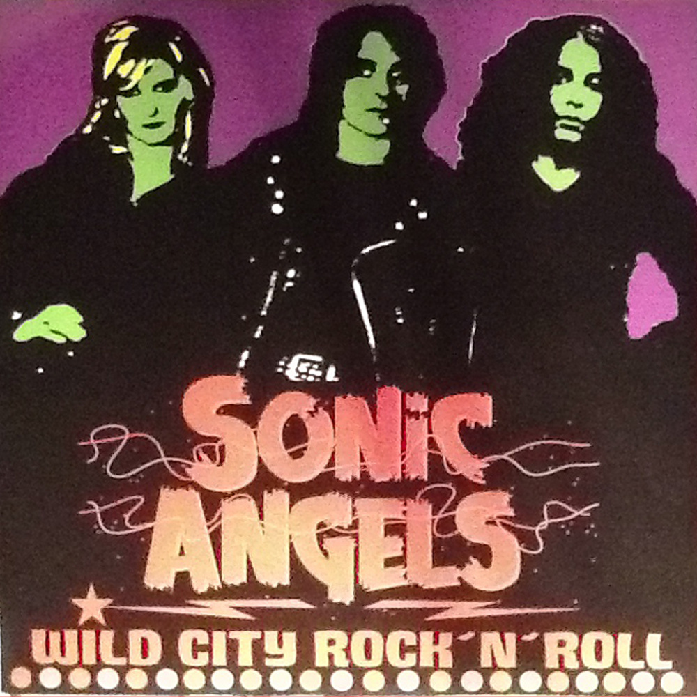Sonic Angels - Wild City Rock n Roll - VINYL LP