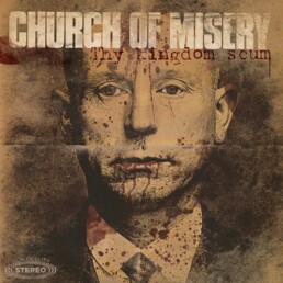 Church Of Misery - Thy Kingdom Scum (gold sparkle) - VINYL 2-LP