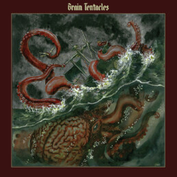 Brain Tentacles - S/T (oxblood) - VINYL LP