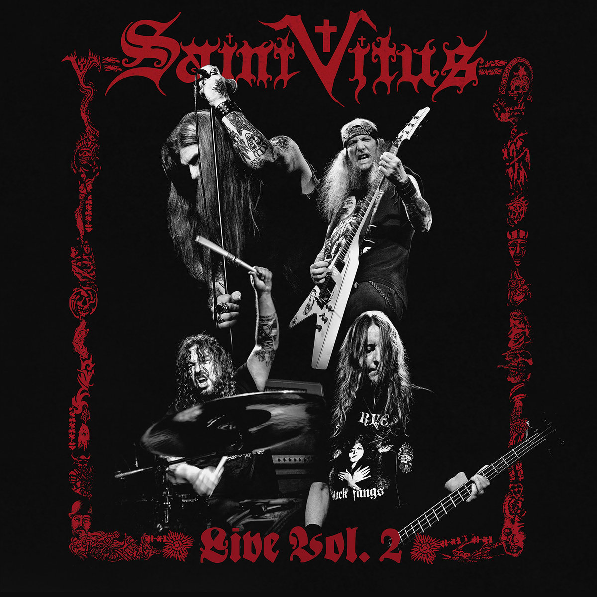 Saint Vitus - Live Vol. 2 (white) - VINYL 2-LP
