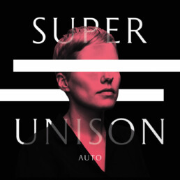 Super Unison - Auto (pink/white) - VINYL LP