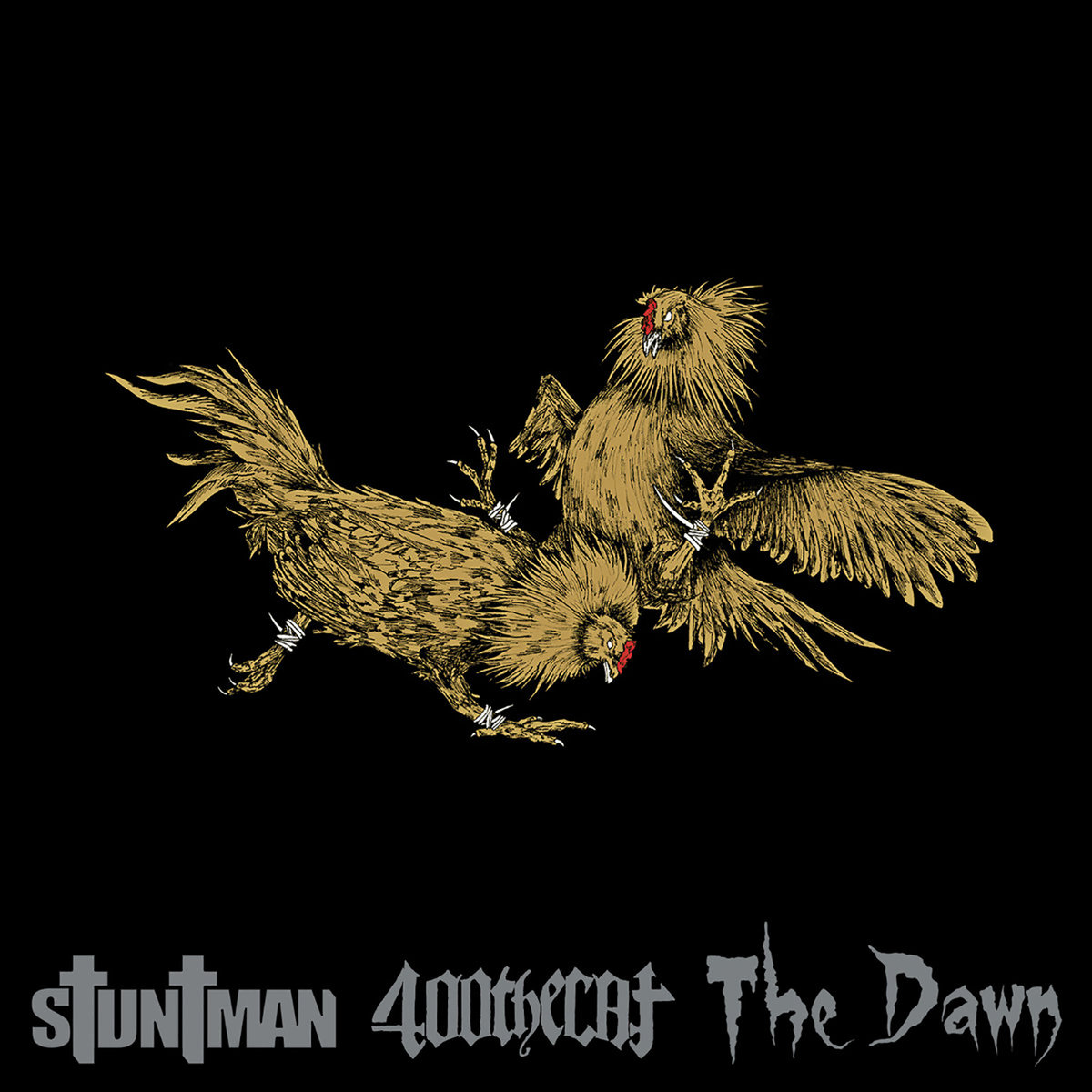 Stuntman / 400 The Cat / The Dawn - Split - CD