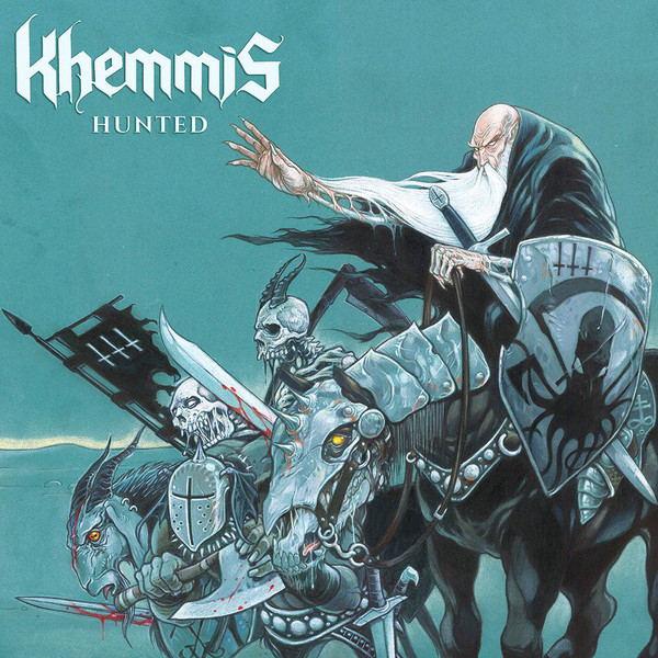 Khemmis - Hunted (colored : grey / blue merge) - VINYL LP