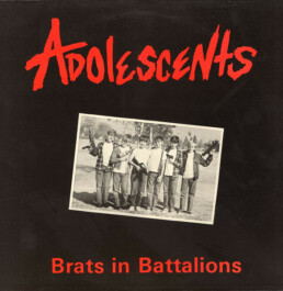 Adolescents ‎- Brats In Battalions (colored : white) - VINYL LP