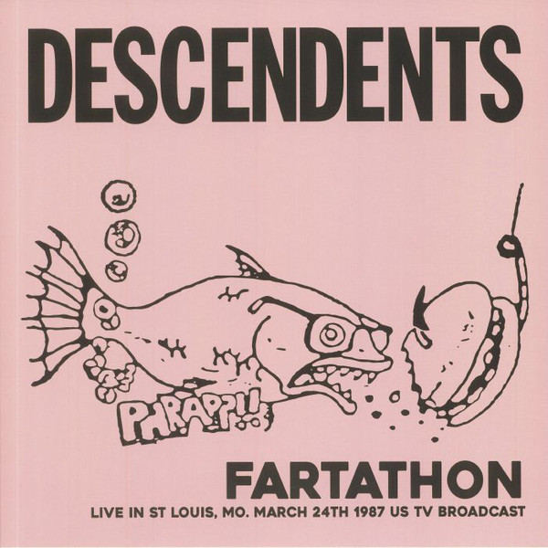 Descendents ‎– Fartathon (Live in St. Louis, MO. March 24th 1987) US TV Broadcast (colored : neon pink) - VINYLP LP