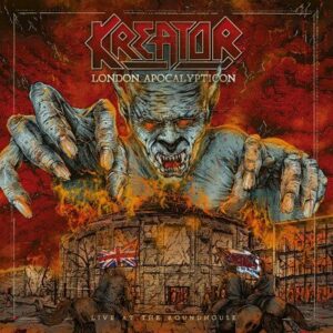 Kreator - London apocalypticon - Live (white w/ colored splatter) - VINYL 2LP