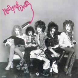 New York Dolls ‎– New York Dolls (red) - VINYL LP