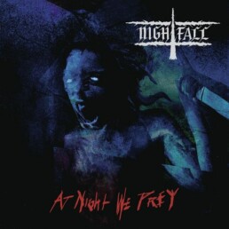 Nightfall ‎– At Night We Prey (red) - VINYL LP