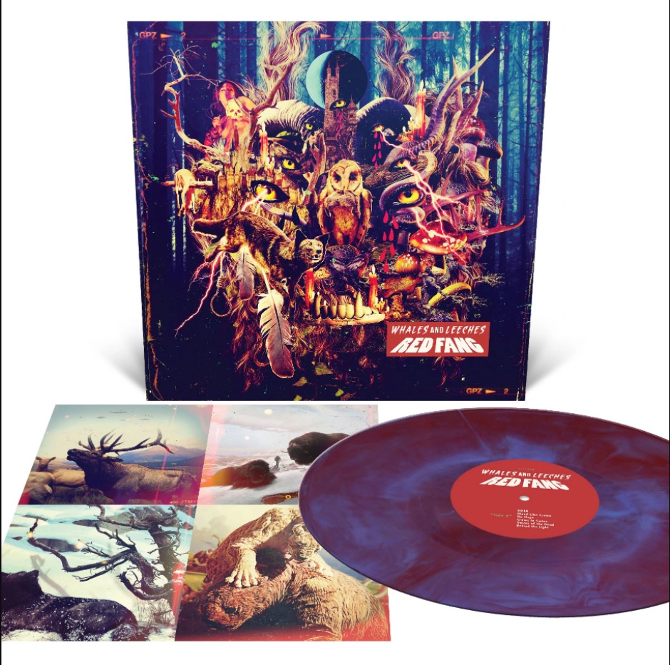 Red Fang - Whales And Leeches (colored : galaxy merge) - VINYL LP