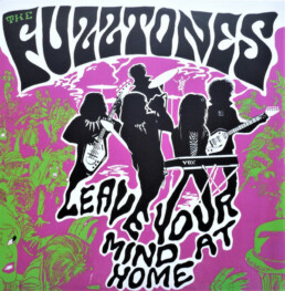 The Fuzztones ‎– Leave Your Mind At Home (pink and orange) - VINYL LP + 7 inch