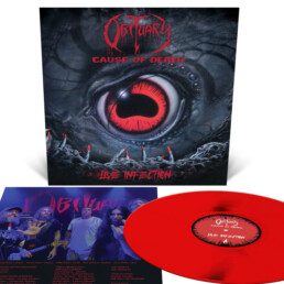 Obituary - Cause Of Death - Live Infection - VINYL LP