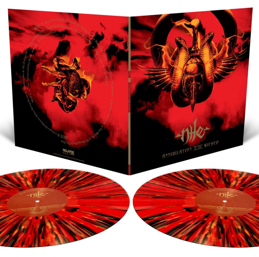Nile - Annihilation Of The Wicked - colored VINYL 2LP