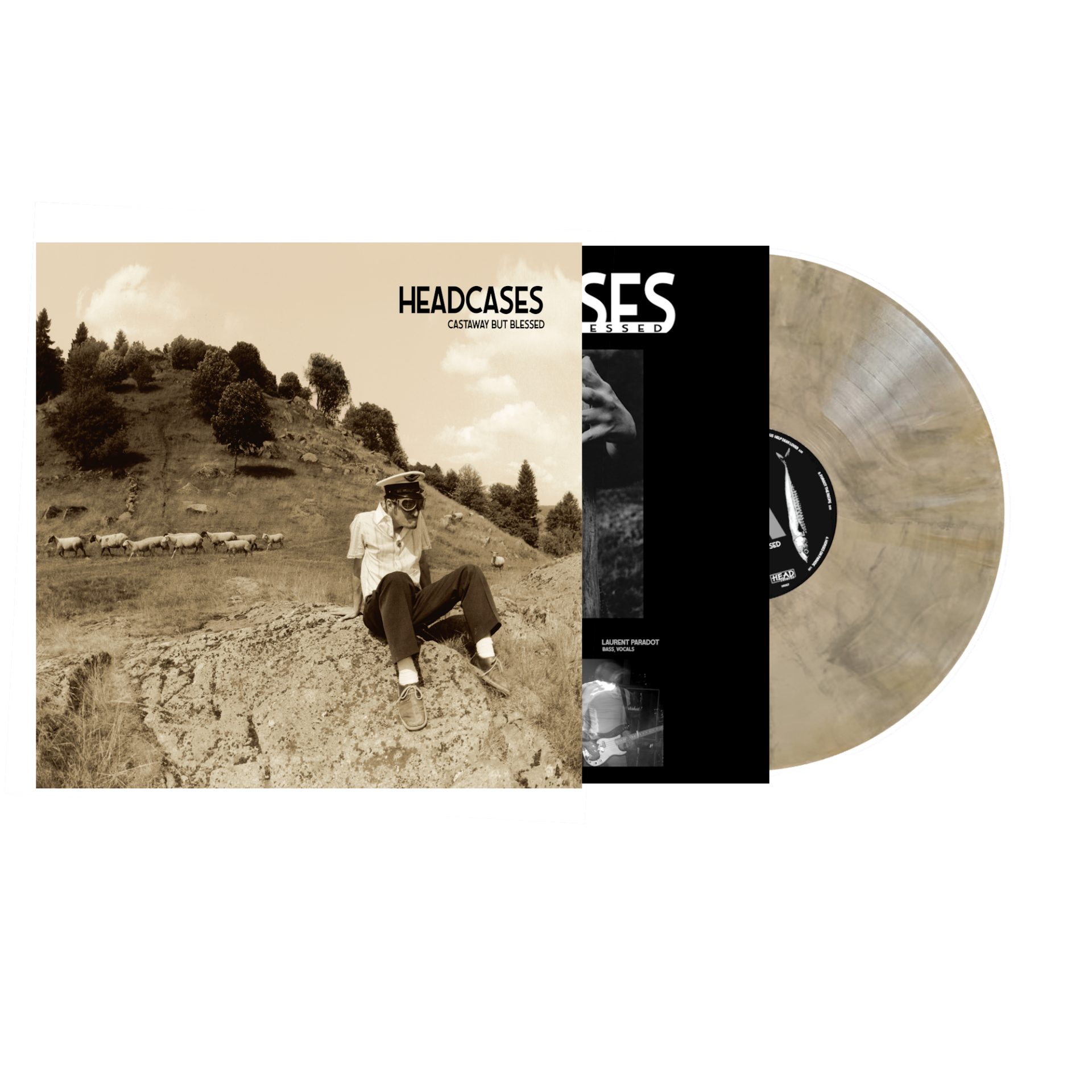 OUT NOW : Headcases - Castaway but blessed - VINYL LP - Head Records 