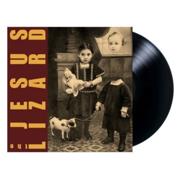 Jesus Lizard - Rack - Black Vinyl Mockup