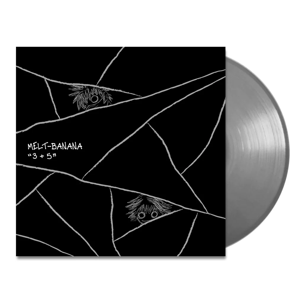 Melt Banana - 3 plus 5 - LP Metallic Silver Vinyl