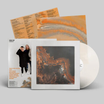 high vis - blending _ cloudy clear vinyl