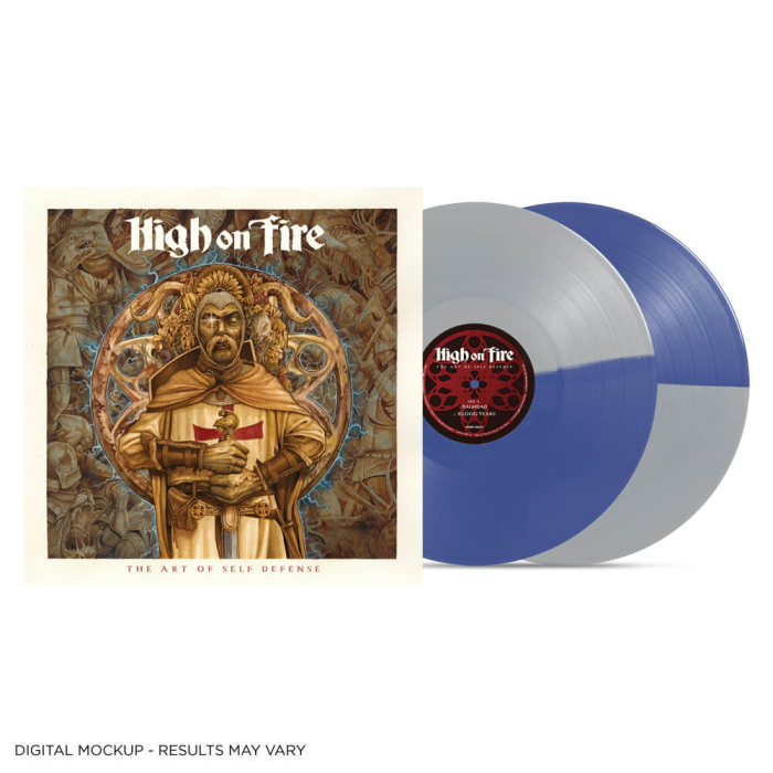 Half/Half Silver & Cobalt High On Fire – The Art Of Self Defense