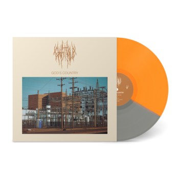 Chat Pile - God's-Country - grey orange half half colored vinyl
