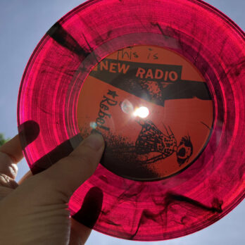 Bikini Kill - New Radio Red with Black Swirl