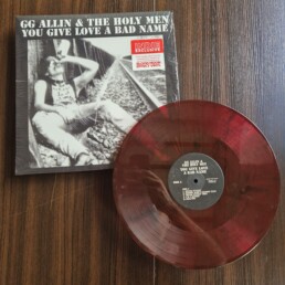 GG Allin & The Holy Men ‎- You Give Love A Bad Name