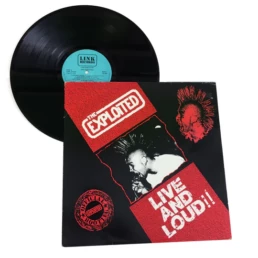 The Exploited - Live And Loud!! - VINYL