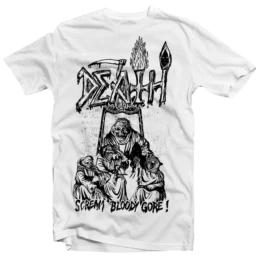 Death - Scream Bloody Gore (Line Art) - T SHIRT Death - Scream Bloody Gore (Line Art) - T SHIRT
