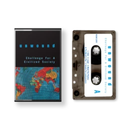 Unwound - Challenge For A Civilized Society Cassette Mockup