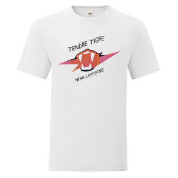 Nika - Tendre Tigre - T-Shirt Blanc